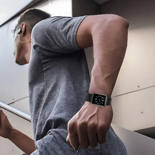 Reloj inteligente sumergible hombre sale