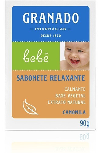 Sabonete Granado Bebê Camomila - 90g