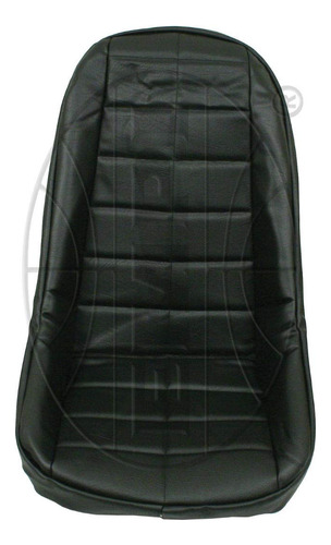 Funda Asiento Respaldo Color Negro Adapta Mayoria Fibra Para