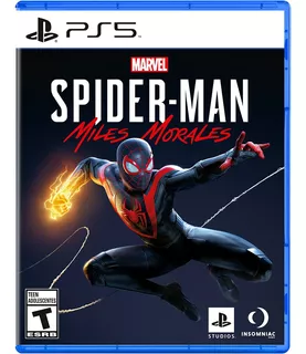 Spiderman Miles Morales Ps5 Juego Fisico Original Nuevo