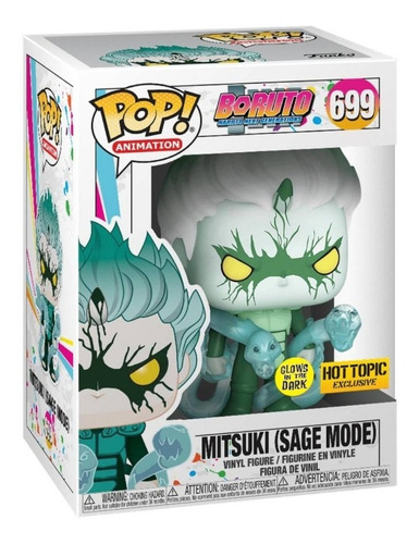 Funko Pop Naruto Boruto Mitsuki ( Sage Mode ) #699 Hot Topic