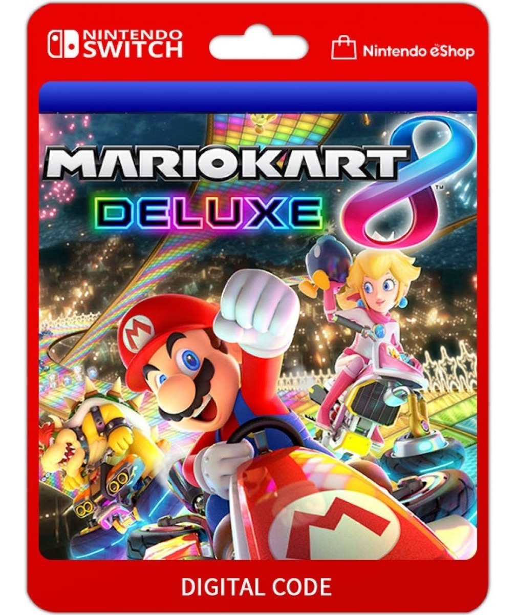 Mario Kart 8 Deluxe Para Nintendo Switch [ Digital Codigo ] | Mercado Libre - Nintendo Switch Plus Mario Kart 8