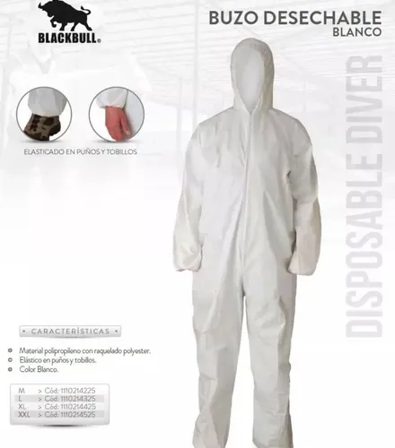 Buzo desechable bufalo clearance