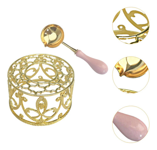 Kit De Sello De Cera Kit De Sello De Sello Craft Diy Con Oro