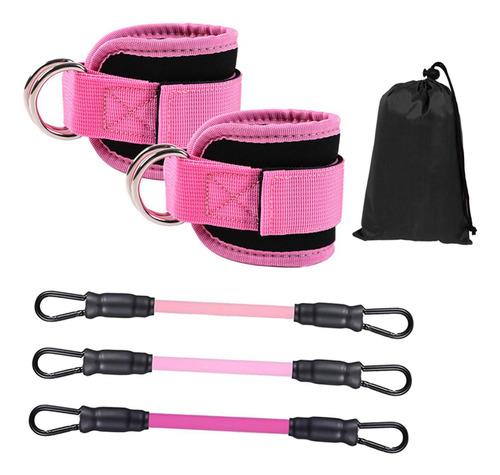Set De Bandas Elásticas Para Fortalecer Tobillos Y Piernas