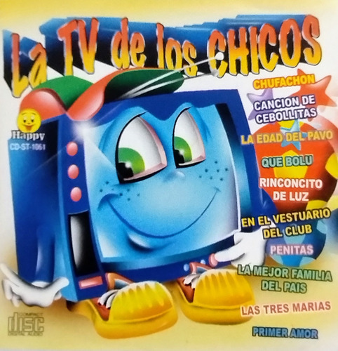 Infantil Cd Nuevo La T V De Los Chicos 10 Temas Covers  