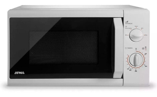 Microondas Atma Easy Cook Mr1720npi Blanco 20l Refabricado (Reacondicionado)