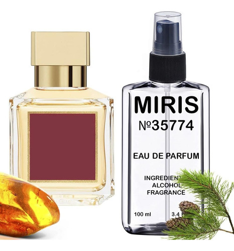 Miris No.| Impresión De Baccarat Rouge 540 | Eau De Parfum U