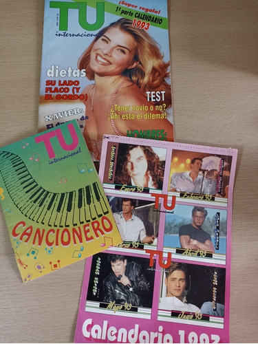 Revista Tu 1993 Luis Miguel Con Calendario Y Cancionero