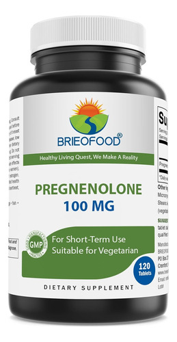 Pregnenolone 100 Mg - Suplemento De Equilibrio Hormonal