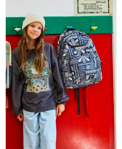 Mochila Shadow Swell Printed (kta7) Roxy Color Negro