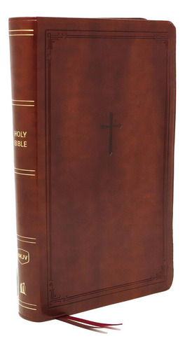 Nkjv, Reference Bible, Personal Size Large Print, Leathersoft, Brown, Red Letter Edition, Comfort..., De Thomas Nelson. Editorial Thomas Nelson Pub, Tapa Dura En Inglés