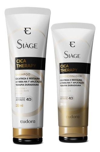  Eudora Kit Siage Cica Therapy Shampoo + Condicionador