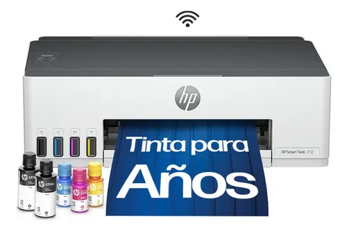 Impresora HP Smart Tank 210 Sistema Continuo Color Wi-Fi - imagen 1