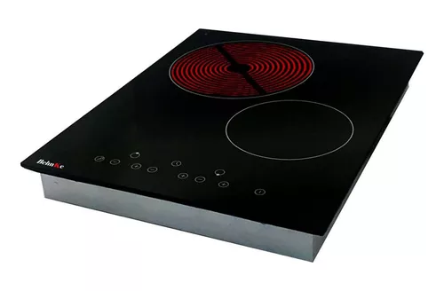 Cocina Eléctrica Portátil Placa Doble 1000W x 2 con Regulador de