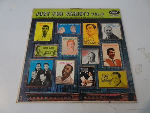 Dean Martin Les Paul - Just For Variety Vol 8 - Vinilo Usa