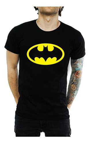 Playera Negra The Batman Joker Movie Series Retro Comic P