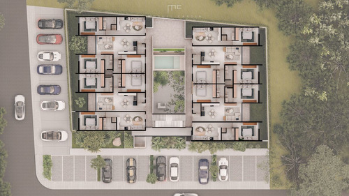 Departamento En Venta En Mérida, Moratia, Cholul ( 1 Rec)
