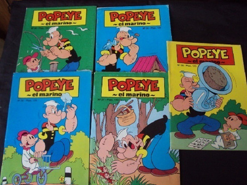 Pack Popeye (5 Ejs) New Comic