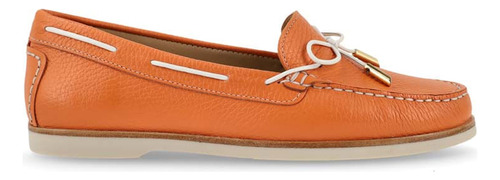 Mocasin Hush Puppies Euge (20) Naranja Para Dama