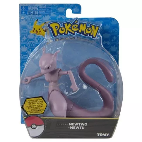 Brinquedo Boneco Articulado Pokémon Mewtwo 12 Cm Sunny