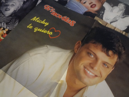 Luis Miguel Poster Doble De Revista Tv Y Novelas