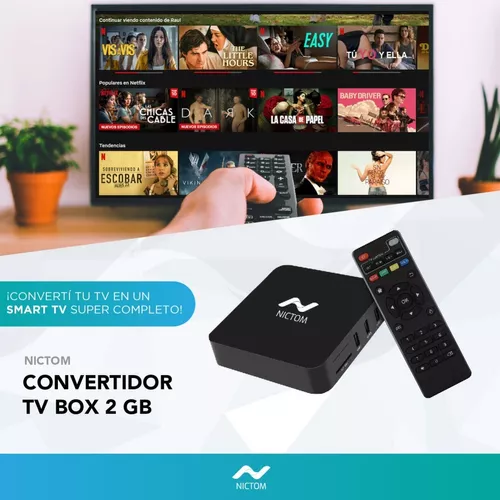 Convertidor Smart Tv Nictom 2gb Ram