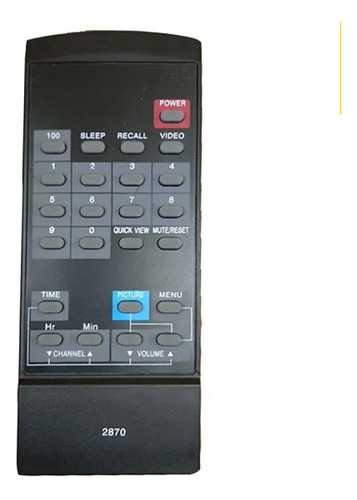 Control Remoto Tv Itt Nokia Rc6145l 2870 Mp1060 Olympic