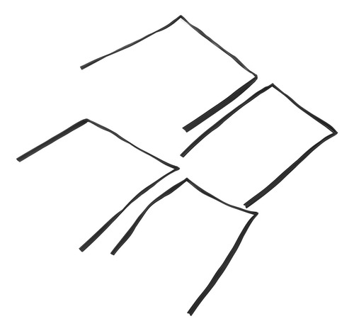 Juego De Molduras Para Ventanas Weatherstrip 6815260011 De