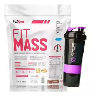 Fitmass 5kg / Kilos + Shaker Smart ¡ Delivery Gratis !