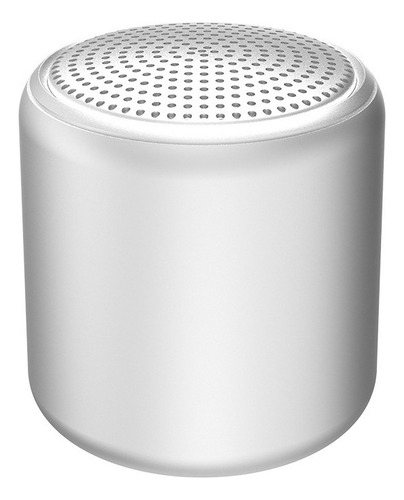 Blanco Perla Tws 3d Bocina Bluetooth Fuerte Luz Pequeña