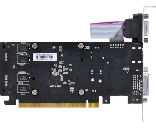 Imagem 6 de 8 de Placa De Vídeo Pcyes Nvidia Geforce G210 1gb Ddr3 64 Bits