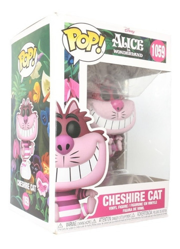 Funko Pop Cheshire Cat Alicia Maravillas 1059 Caja Lastimada