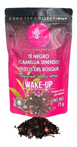 Té Negro Zoma Tea Collection Wake-up excelente energizante 75 gr