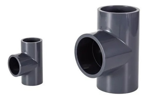 Tee Pvc Soldable 50mm Pn10 Amanco 10 Unidades