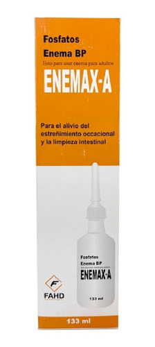 Enema Adulto 133ml Original Tienda 