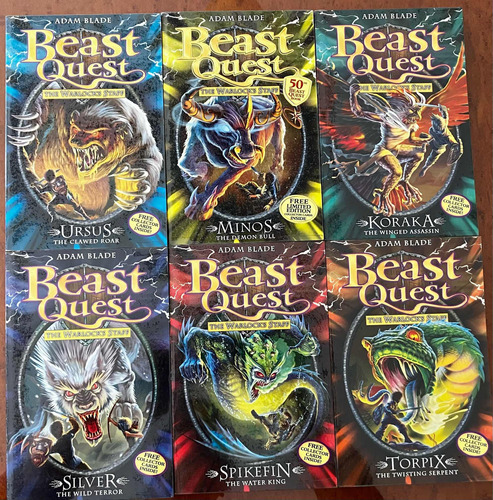 Beast Quest Series 9 Libros 1-6