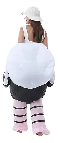 Disfraz Inflable De Avestruz Para Montar Avestruz, Nuevo