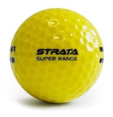 30 Pelotas De Golf Strata Range Amarillas | The Golfer Shop