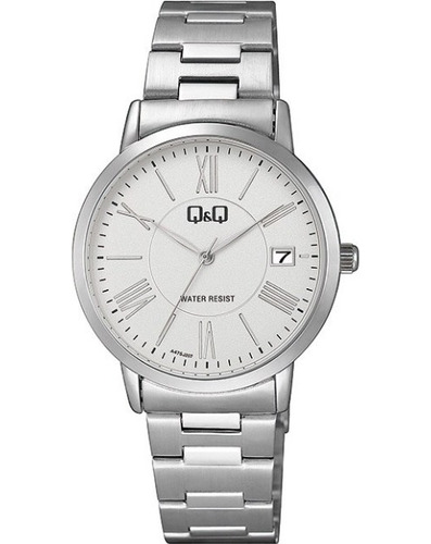 Reloj By Q&q Mujer Análogo Plateado Garantía Oficial Qa47