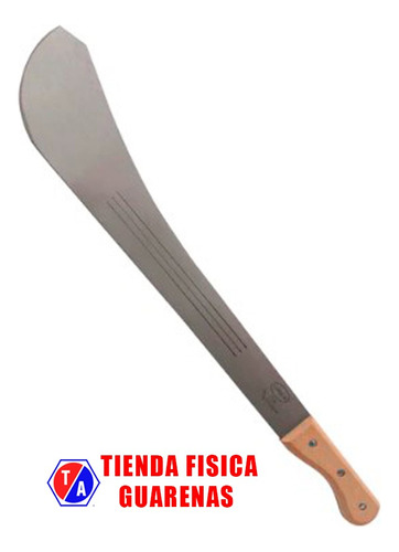 Machete Rozador Mango De Madera 22  