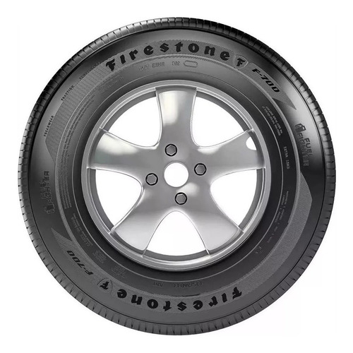 Kit X2 Neumáticos 185/65r14 86t Firestone F700 + Válvula $0