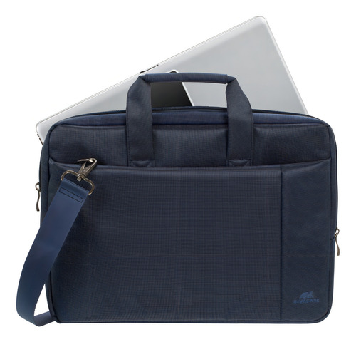 Rivacase 8221 Maletín Ejecutivo Azul P/macbook Color Azul marino