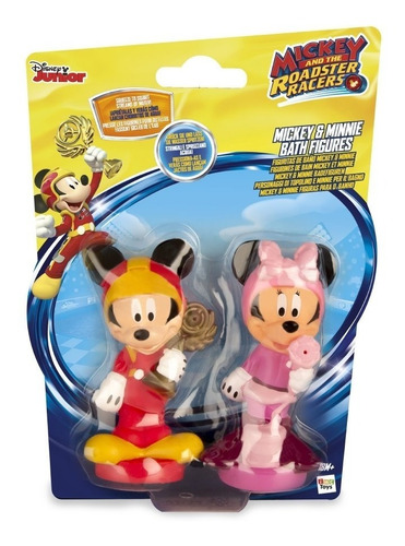 Figura De Baño Mickey Y Minnie Jugueteria El Pehuen