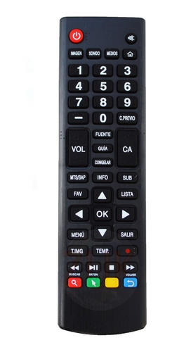Control Remoto Tv Para Goldstar Gld50fhd Gld43fhd G65uhd Zuk