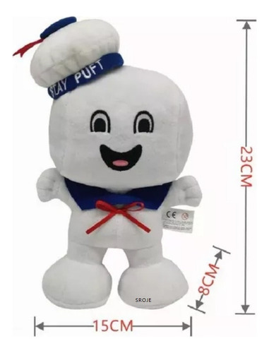 Mr Sroje Juguetes De Peluche Q Thin Doll Cazafantasmas, 2