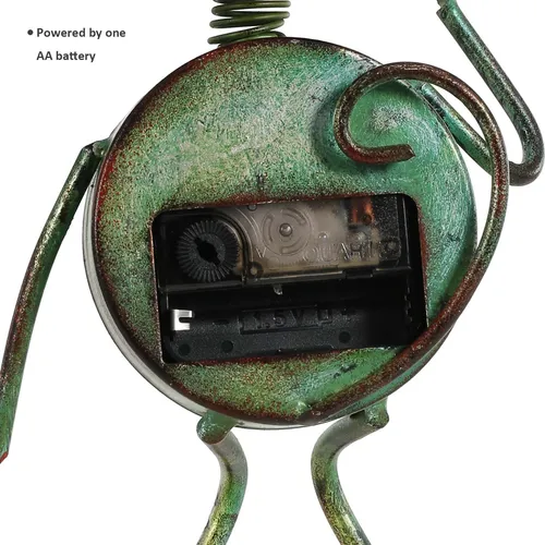Reloj Vintage Hecho A Mano Con Forma De Gato, Figura De Meta
