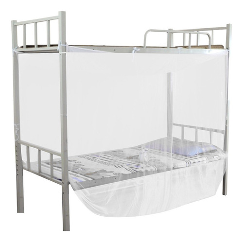 Mosquitera Con 4 Postes Esquineros, Dosel Individual, Matrim