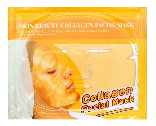 Mascarilla Facial De Colageno Antienvejecimiento Wokali 