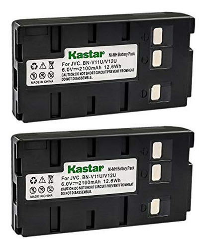 Batería De Videocámara - Kastar 2 Pack Ni-mh Battery Compati